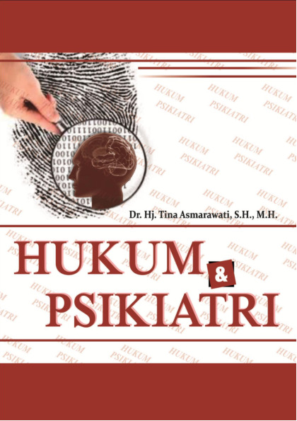 Sampul buku Hukum dan Psikiatri